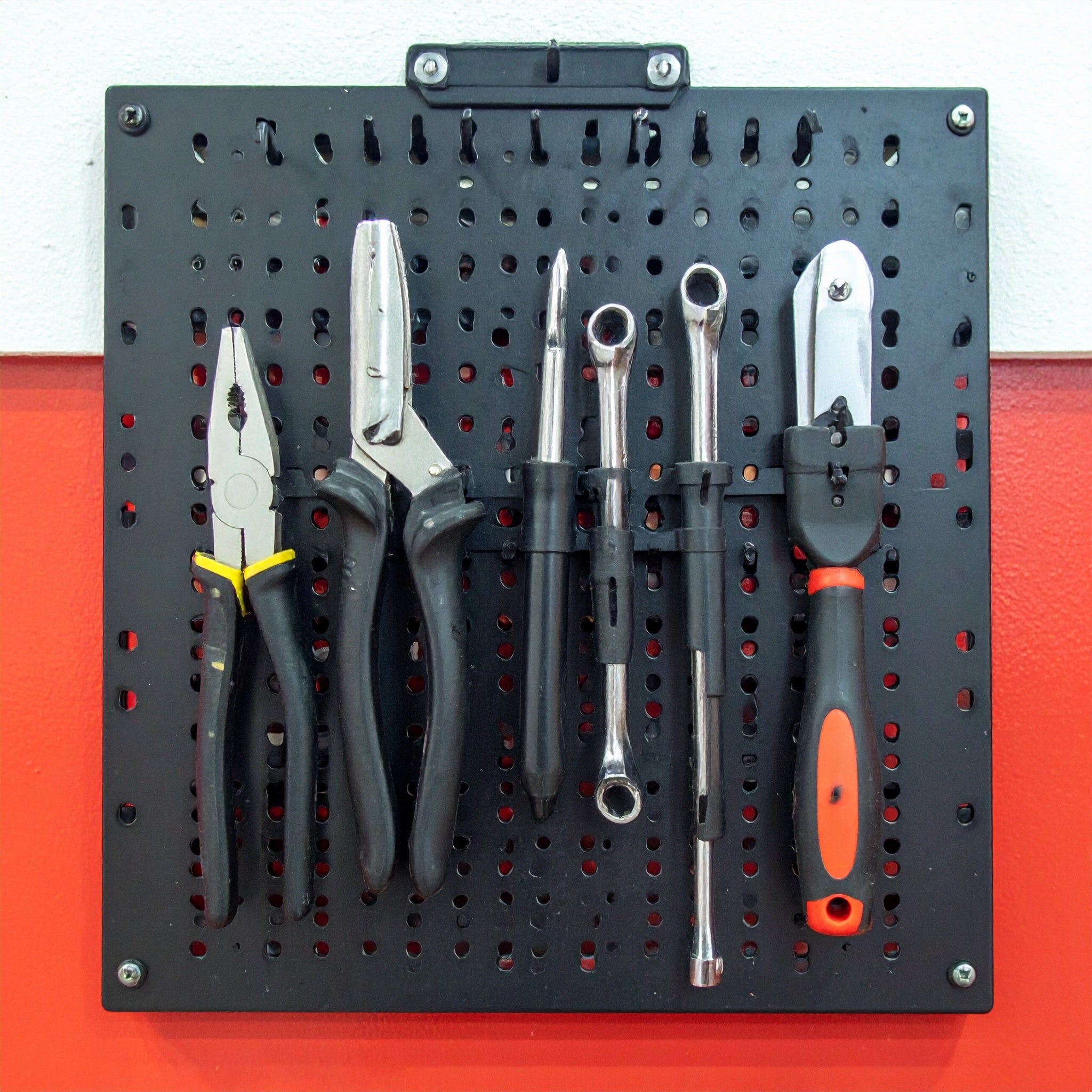 Wall Control Metal Pegboard Organizer Kit