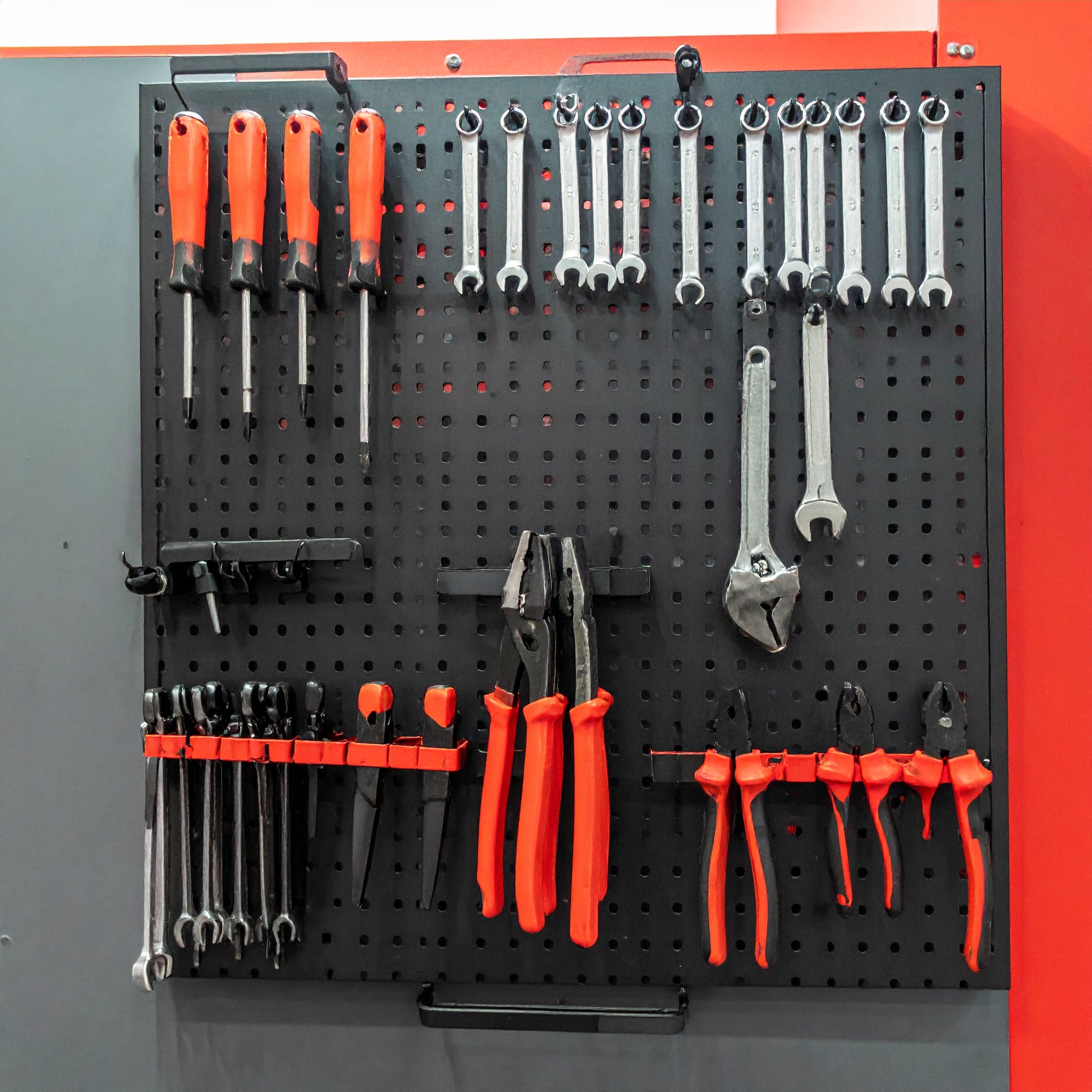 Wall Control Metal Pegboard Organizer Kit
