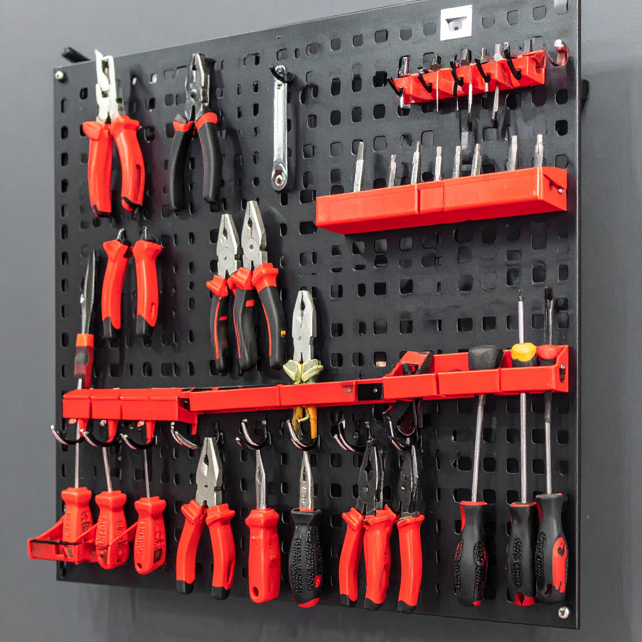 Wall Control Metal Pegboard Organizer Kit